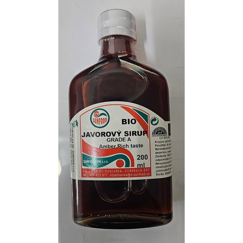 Javorový sirup BIO 200ml