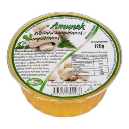 Natural Jihlava Svačinka Amunak šampiónová 120g