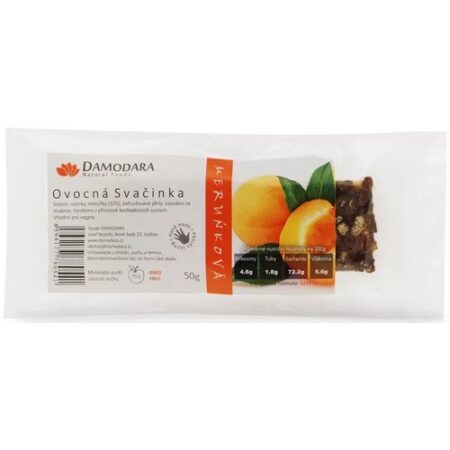 Marhuľová tyčinka 50g Damodara