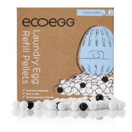 ECOEGG náplň svieže prádlo 50 praní farebné prádlo - vôňa bavlny