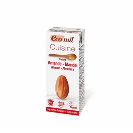 Ecomil Mandľová alternatíva smotany nature BIO 200ml