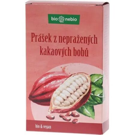 Prášok z nepražených kakaových bôbov 150g BIO