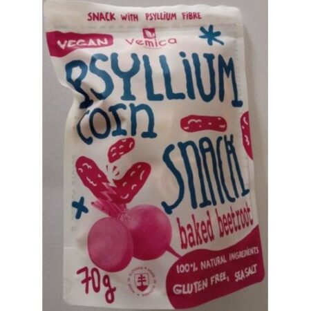 Kukuričný snack psyllium - repa 70g
