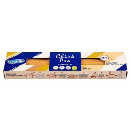Sam Mills Cícerové cestoviny špagety bezlepkové 250g