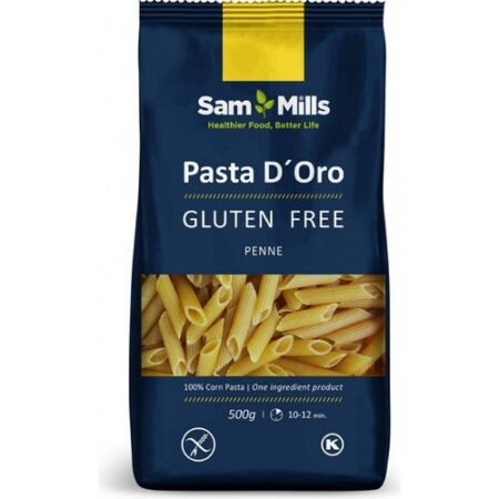 Sam Mills Kukuričné cestoviny rúrky bezlepkové 500g