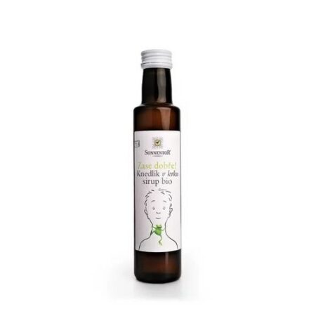 Knedlík v krku sirup Sonnentor BIO 250ml