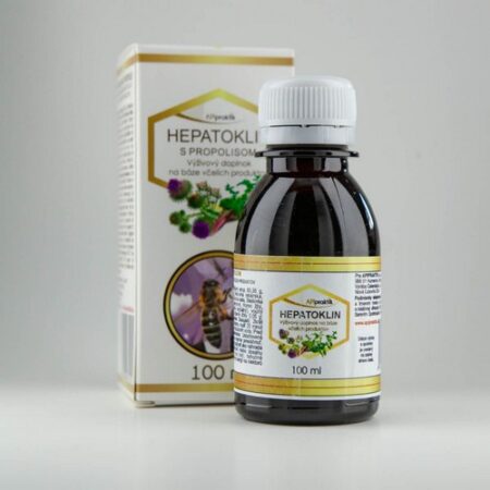 Apipraktik Bylinný sirup Hepatoklin s propolisom 100ml