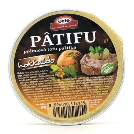 Veto Paštéta Patifu hokaido 100g