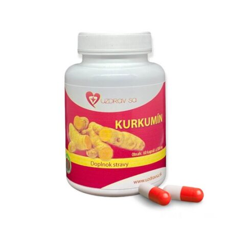 KURKUMÍN s Piperínom 60 kap. UZDRAV SA