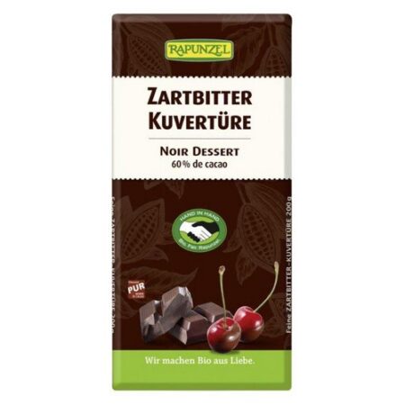 Rapunzel Horká čoláda na varenie BIO 200g