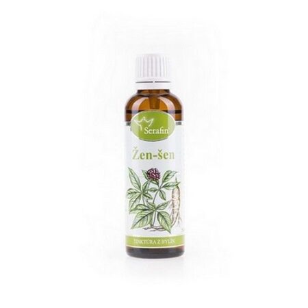 Tinktúra z bylín Serafin - Žen-šen 50ml sklo