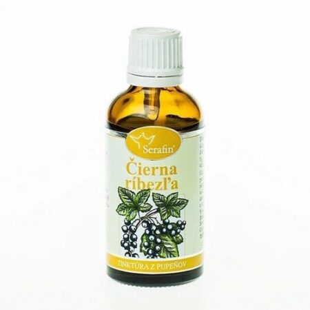 Tinktúra z pukov Serafin - Čierna ríbezla 50ml sklo