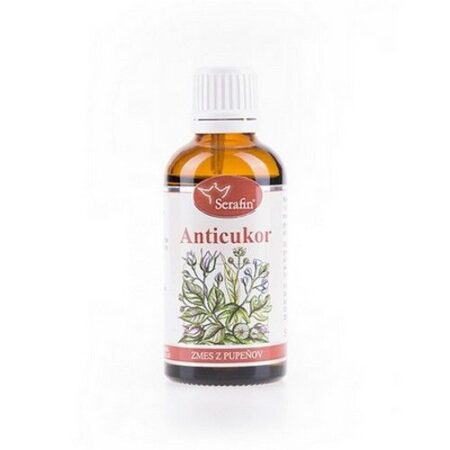 Tinktúra zmesi z pukov Serafin - Anticukor 50ml sklo