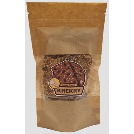 Krekry LowCarb cesnak 180g KODA FOOD