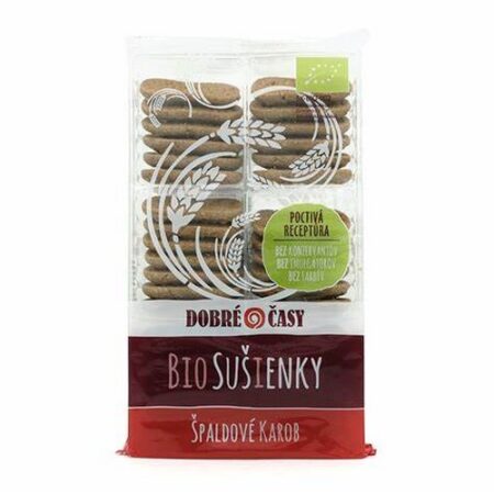 Špaldové karob sušienky 200g BIO