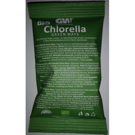 Green Ways Chlorella 440 tabliet BIO 110g