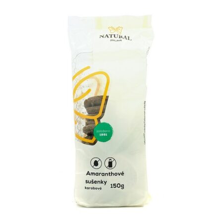Amarantové sušienky carob 150g