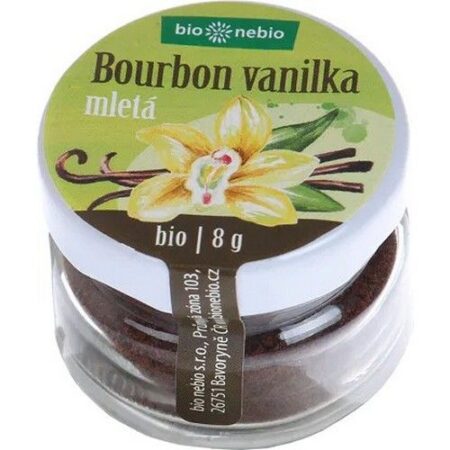 Vanilka Bourbon mletá 8g BIO