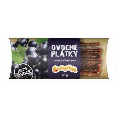 Toko farm Ovocné plátky Ovocňák – Jablko a čierna ríbezľa 100% 20g