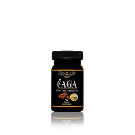 Čaga Sibírska + CBD 60 kapsúl