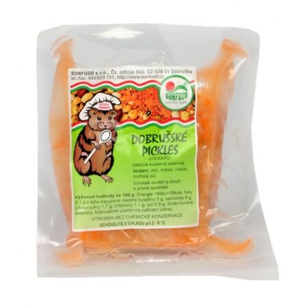 PICKLES DOBRUŠSKÉ váha cca 200g Sunfood
