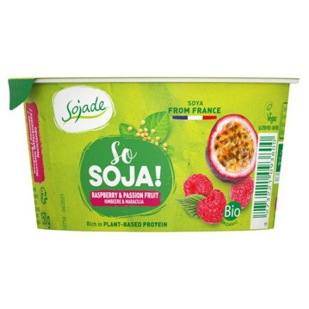 Sojade Sójový jogurt malina, marakuja BIO 150g