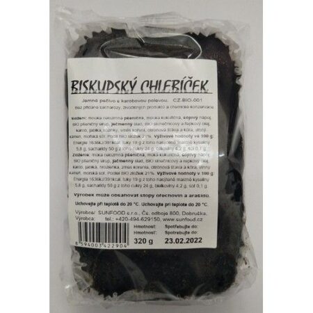 Biskupský chlebíček s pol. 320g Sunfood