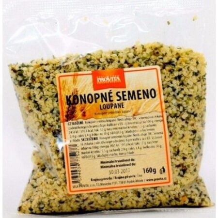 Konopné semienko lúpané 160g VP