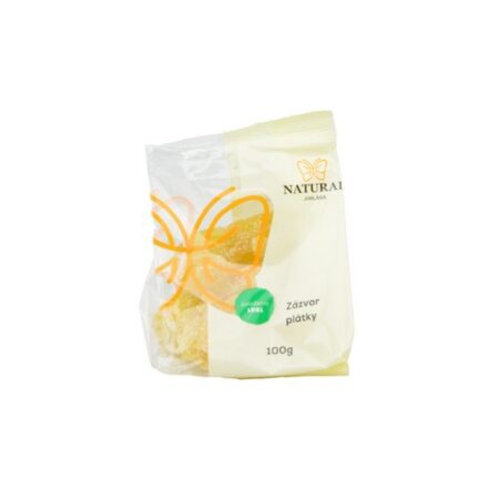 Natural Jihlava Zázvor sušený nesírený bez pridaného cukru 100g