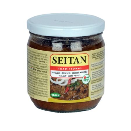 Sunfood Seitan guláš v skle 350g Sunfood