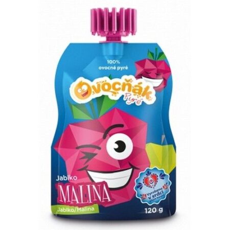 OVOCŇÁK PYRÉ jablko - malina  120g