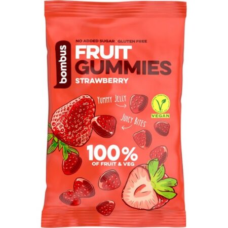 Želatínové cukríky jahoda 35g