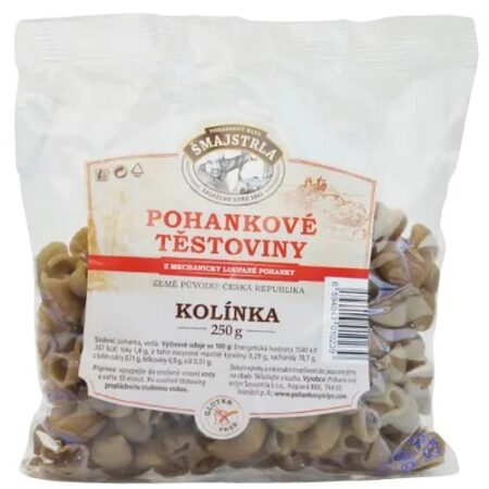 Šmajstrla Pohánkové cestoviny kolienka 250g