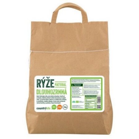 VB Ryža dlhozrnná natural 5kg Bio CL