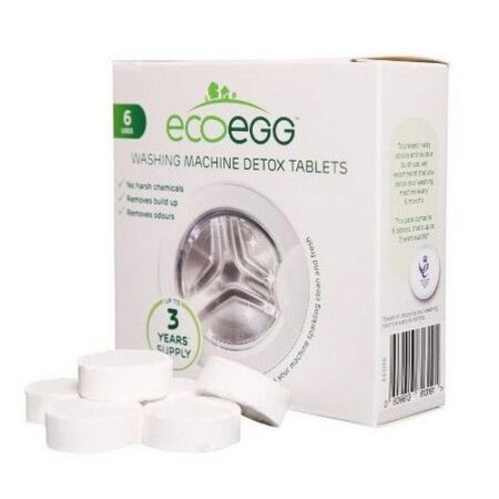 ČISTIACE TABLETY do práčky 6ks Ecoegg