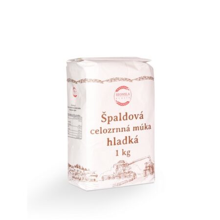 Biomila Špaldová múka celozrnná hladká 1kg