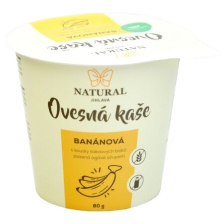 KAŠA ovsená banán 80g