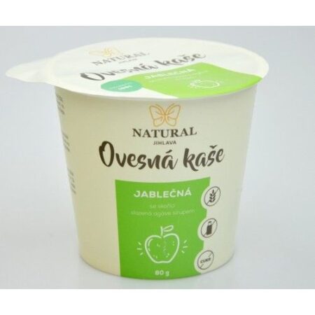 KAŠA ovsená jablko 80g