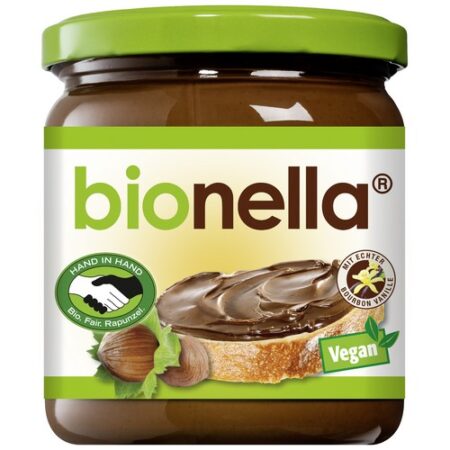 Orieškovo-nugátová pomazánka Bionella BIO Vegan 400g