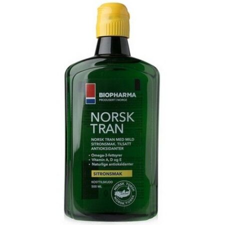 Olej z treščej pečene NORSK TRAN Biopharma 375ml