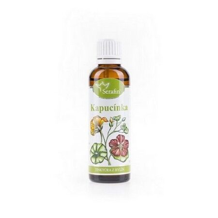 Tinktúra z bylín Serafin - Kapucínka 50ml sklo