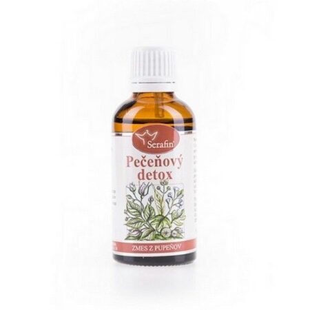 Tinktúra zmesi z pukov Serafin - Pečeňový detox 50ml sklo