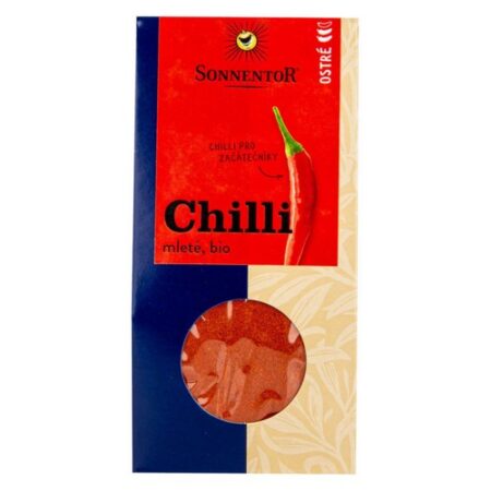 Chilli mleté 40g BIO Sonnentor