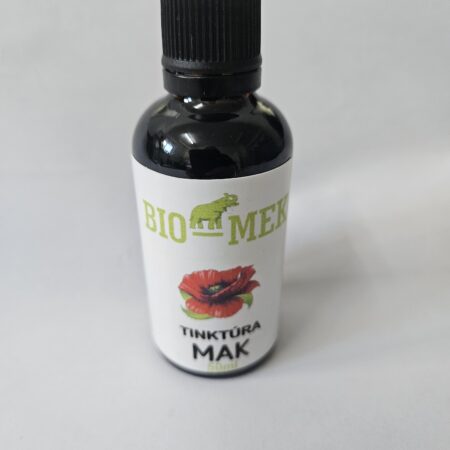 BIO-MEK Maková tinktúra z kvetov vlčieho maku 50ml