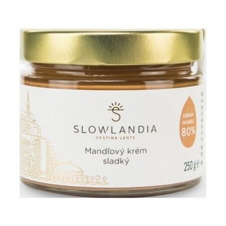 Mandľový krém sladký 250g Slowlandia