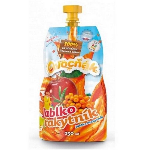Ovocňák mušt jablko - rakytník 250ml
