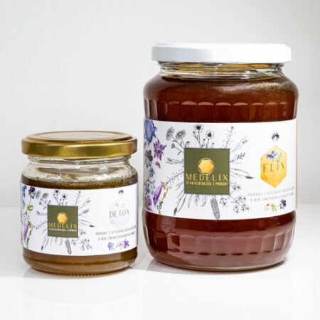 Medelix Med Elix + Detox sada BIO 1100g