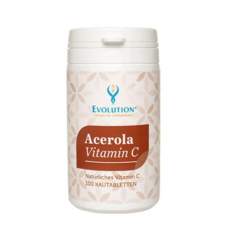 Evolution Acerola Vitamín C 100 tabliet na cmúľanie 60g