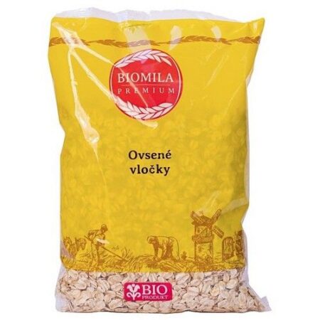 Biomila Ovsené vločky BIO 500g
