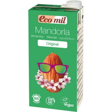 Ecomil Nápoj zo sladkých mandlí BIO 1l